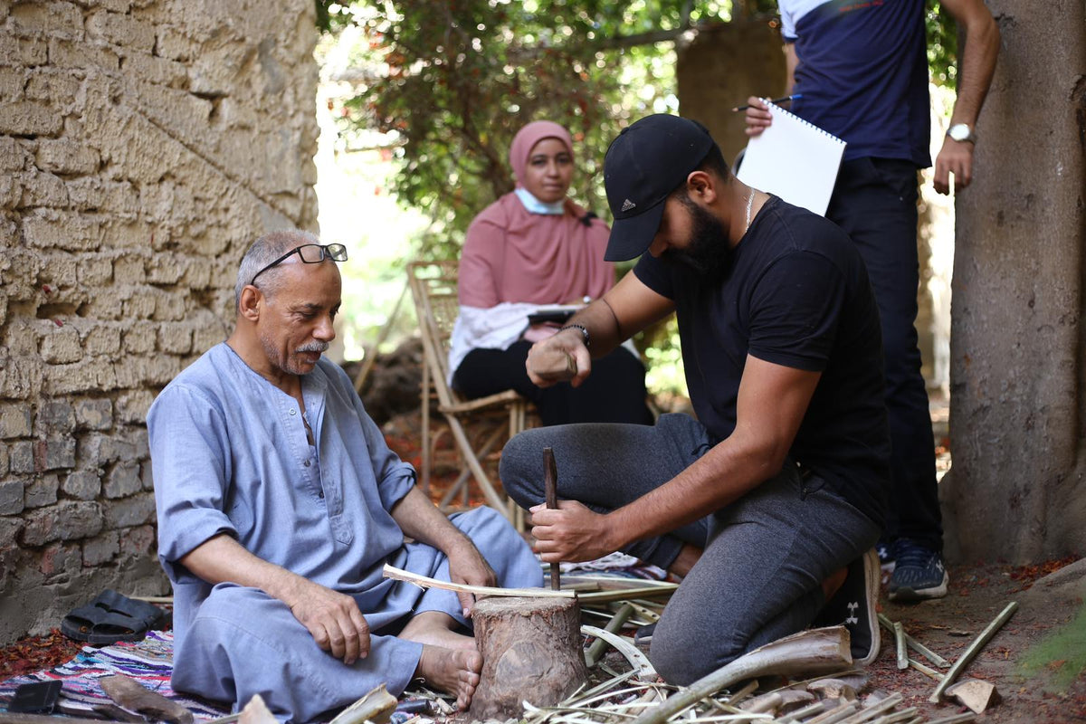 Peacock Design Studio in Saqqara, Egypt